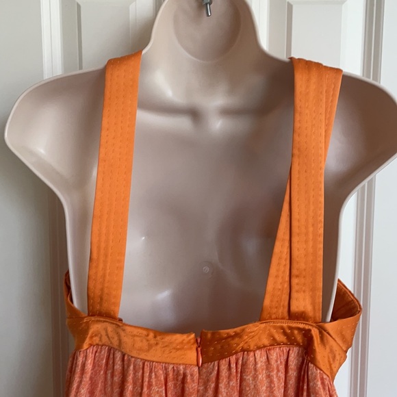 Max Studio/LEON MAX Limited edition silk dress sz0 - Picture 4 of 8